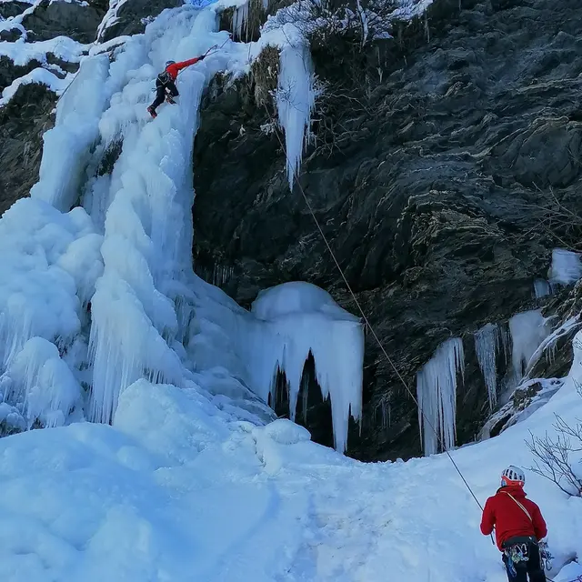 Cascade de glace