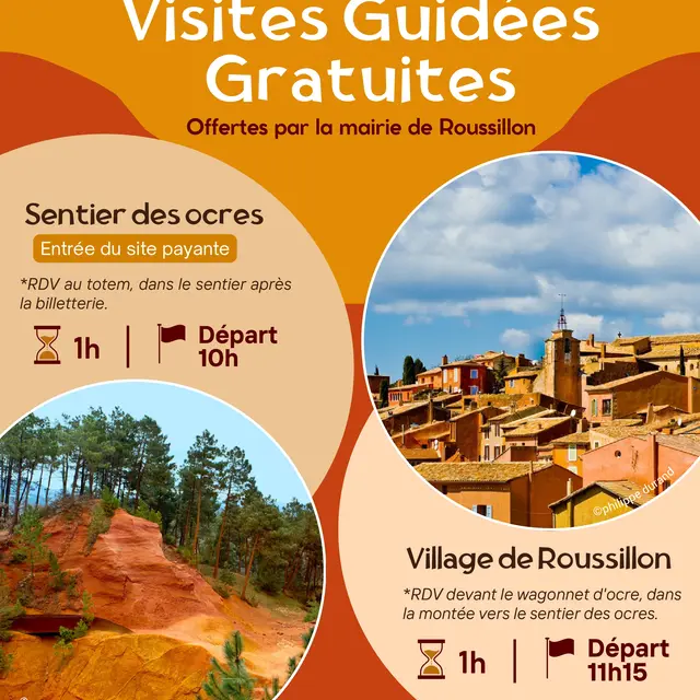 Visite guidée du Sentier des Ocres_Roussillon