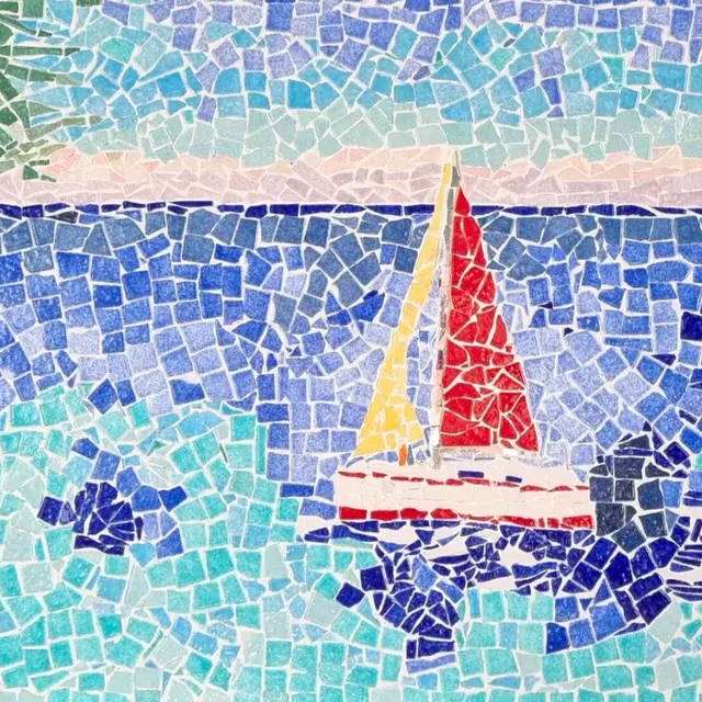 Exposition mosaïque et peinture - Camille Conte et Juliette Rubio_Bormes-les-Mimosas