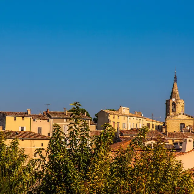 Le village de Malemort du Comtat