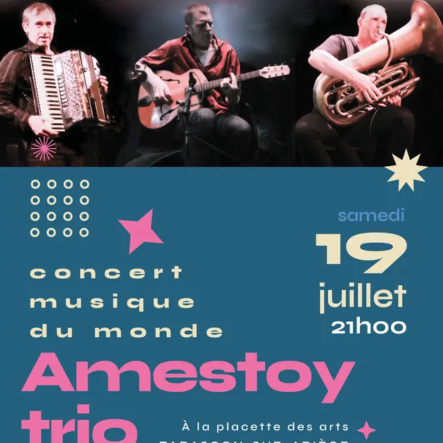 Concert Musique du Monde sur la Placette des Arts_Tarascon-sur-Ariège