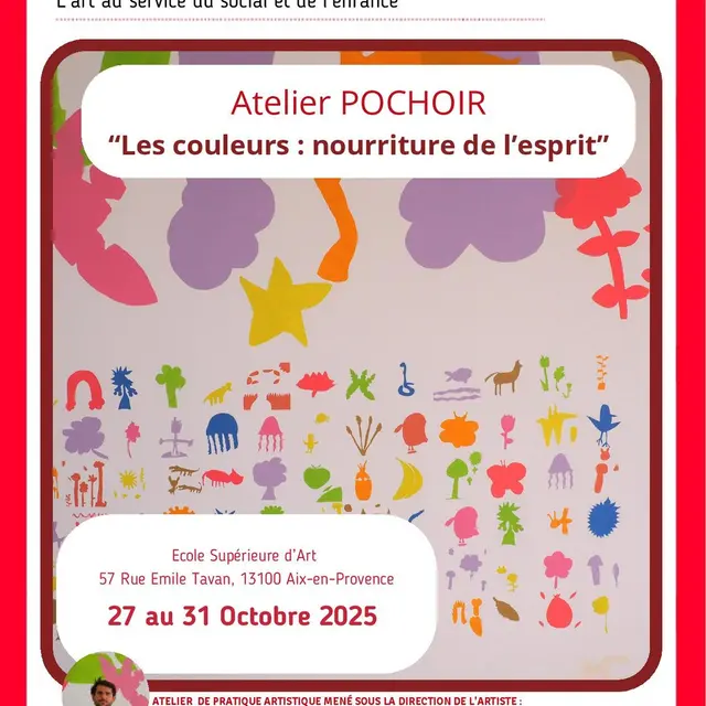 Atelier pochoir : Les couleurs, nourriture de l'esprit_Aix-en-Provence
