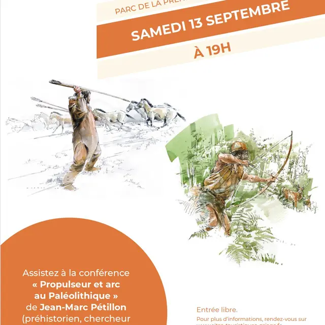 Conférence : Propulseur et arc au Paléolithique_Tarascon-sur-Ariège