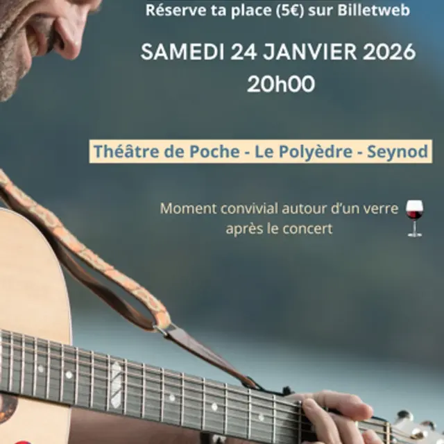 Nico Capony en concert : Sortie de l’album « Les Mots Posés »_Annecy