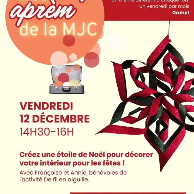 Les aprèm' de la MJC - Décoration de Noel_Saint-Gervais-les-Bains