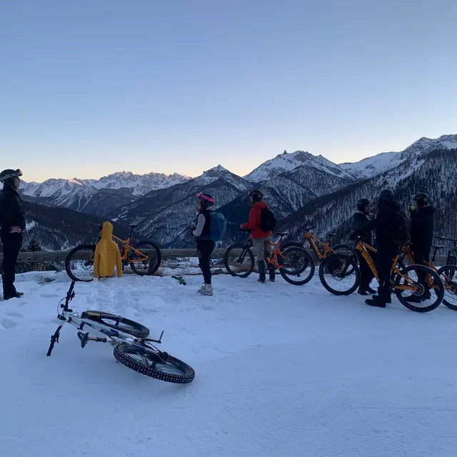 Nocturne fatbike vallée de l'Izoard_Arvieux