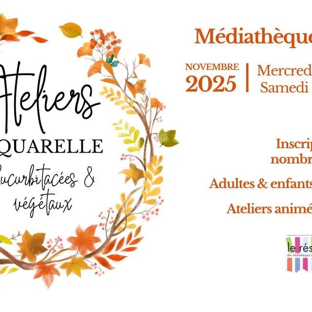 Ateliers Aquarelles, cucurbitacées & végétaux_Servoz