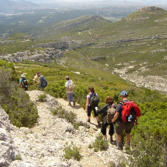 Le col du Marseillais - Journée_Peypin