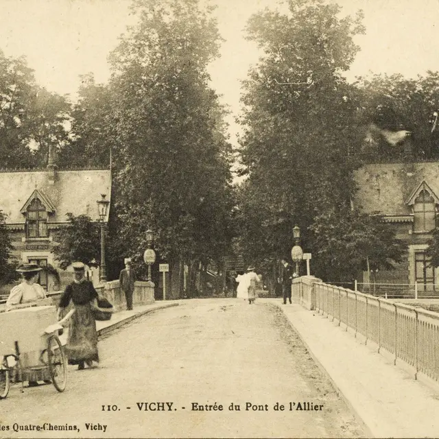 Entrée du pont de l’Allier