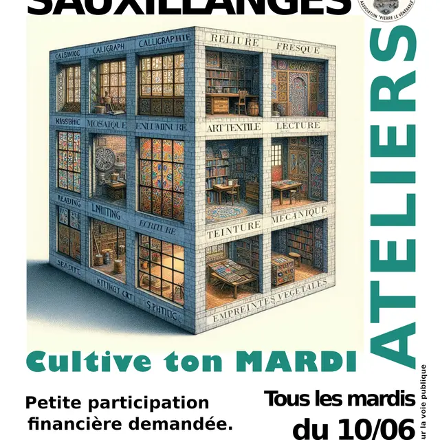 Ateliers et rencontres Cultive ton mardi_Sauxillanges
