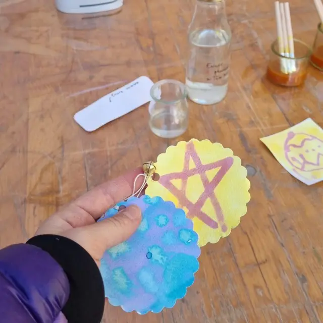 Atelier peinture encre végétales - Festival Film Nature_Saint-Gervais-les-Bains