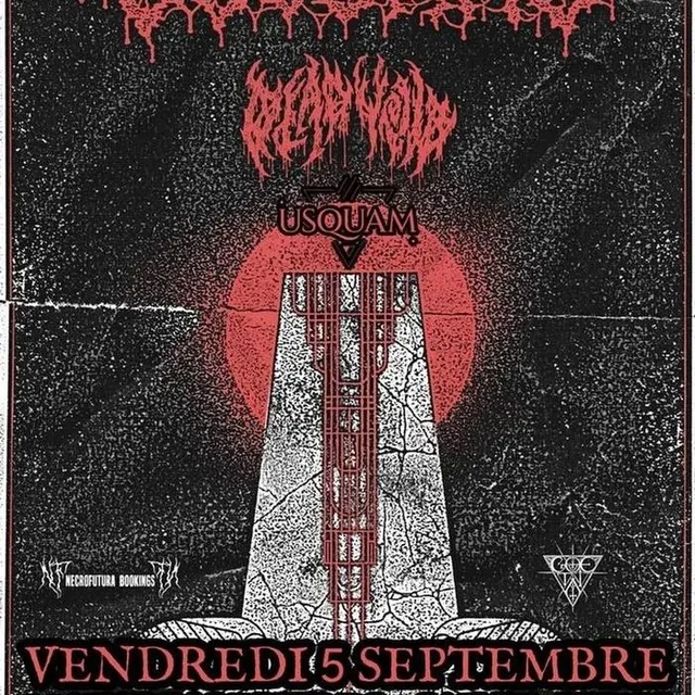 Concert Metal :  OSSUARY + Dead Void & Usquam_Saint-Ouen