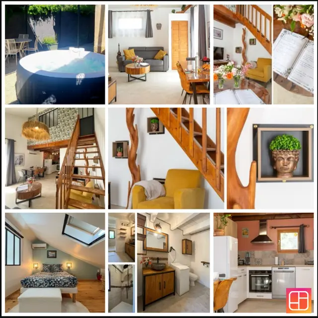 Nature &détente jacuzzi au pied du Mont Ventoux_Carpentras