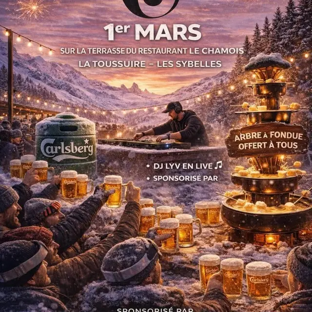 After-ski au Chamois - DJ Lyv_La Toussuire