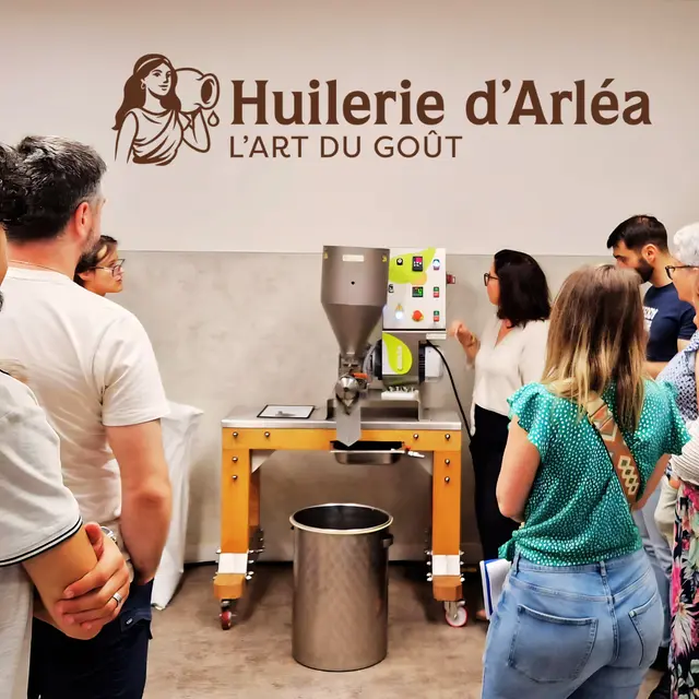 Visite guidée de l'huilerie Alréa_Unieux