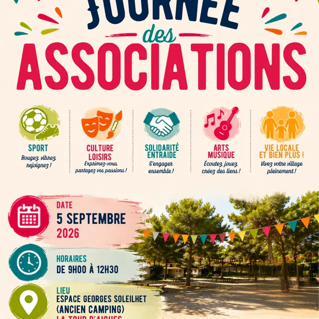 Journée des Associations à La Tour d 'Aigues_La Tour-d'Aigues