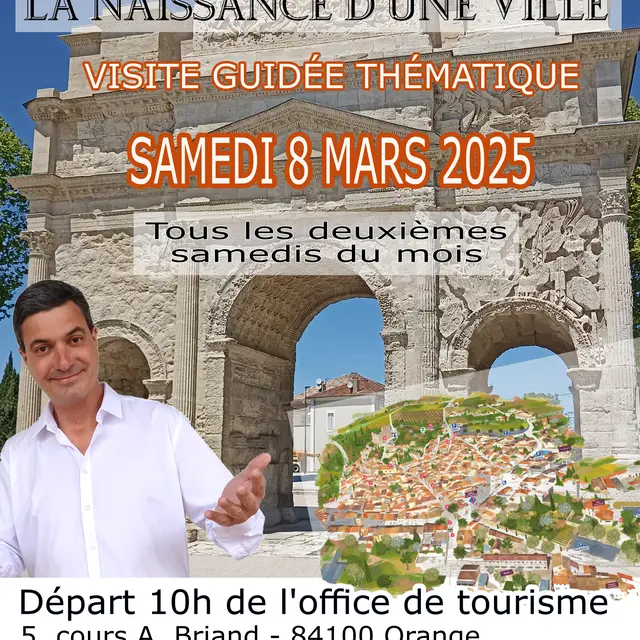 Visite guidée d'Orange : Arausio, la naissance d'une ville_Orange