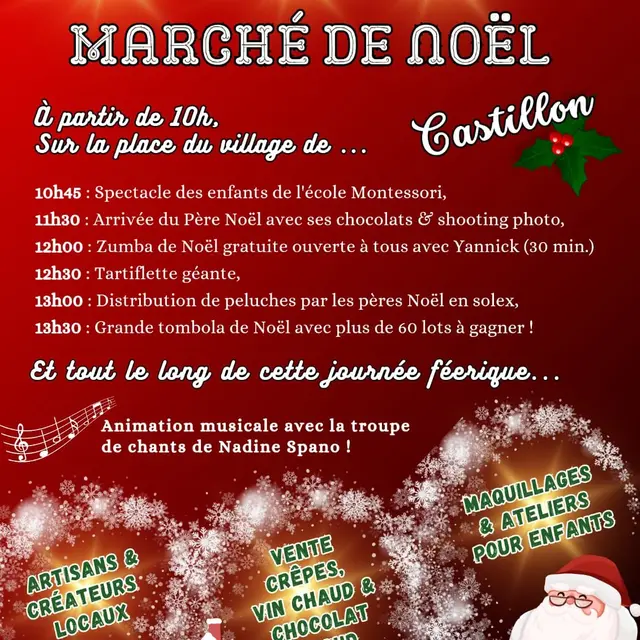 Marché de Noël à Castillon_Castillon