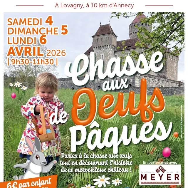 Chasse aux oeufs de Pâques