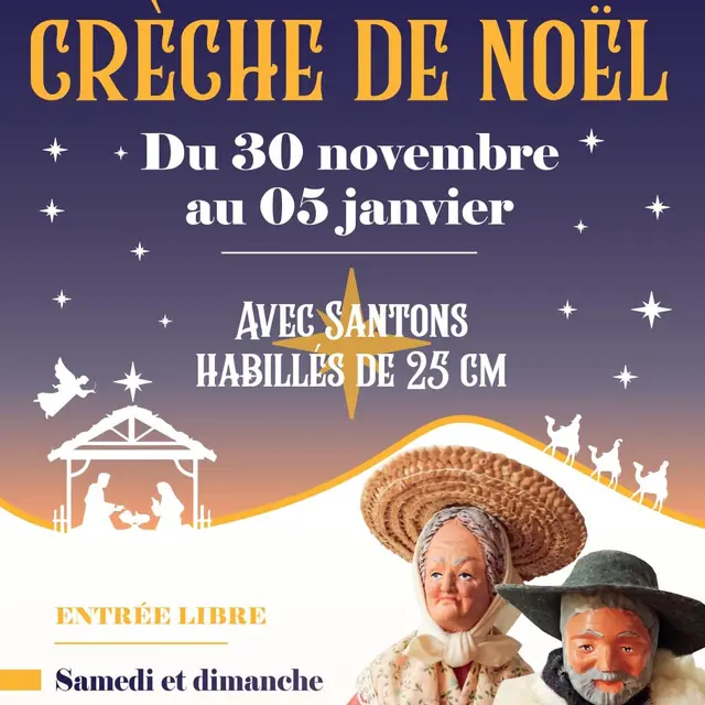 Exposition : Crèche de Noël_Anduze