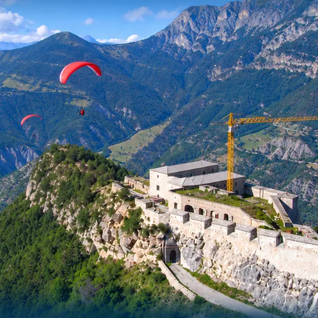 Visite guidée du Fort Saint-Vincent - Ubaye-Serre-Ponçon