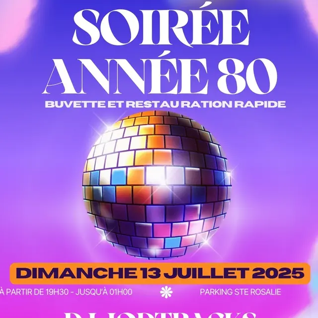 Soirée Années 80_Tourrette-Levens
