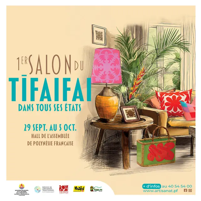 Salon du Tifaifai - Assemblée de la Polynésie française_Papeete