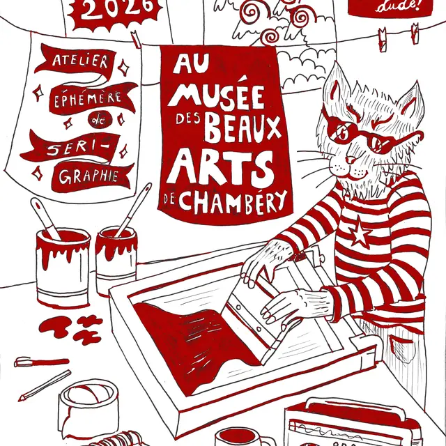 Atelier Affiches en sérigraphie avec Lucy Watts_Chambéry
