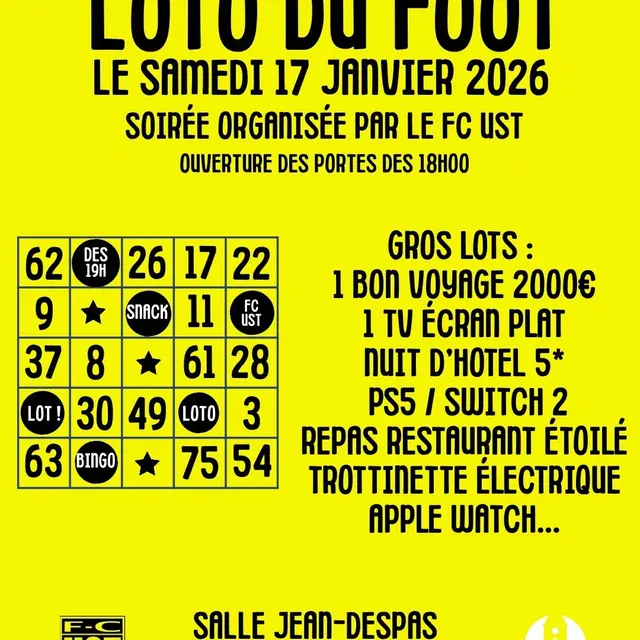 Loto du foot_Saint-Tropez