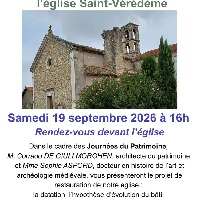 Journée du Patrimoine_Verquières