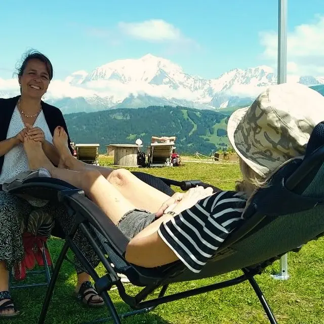Séance de réflexologie Plantaire_Megève