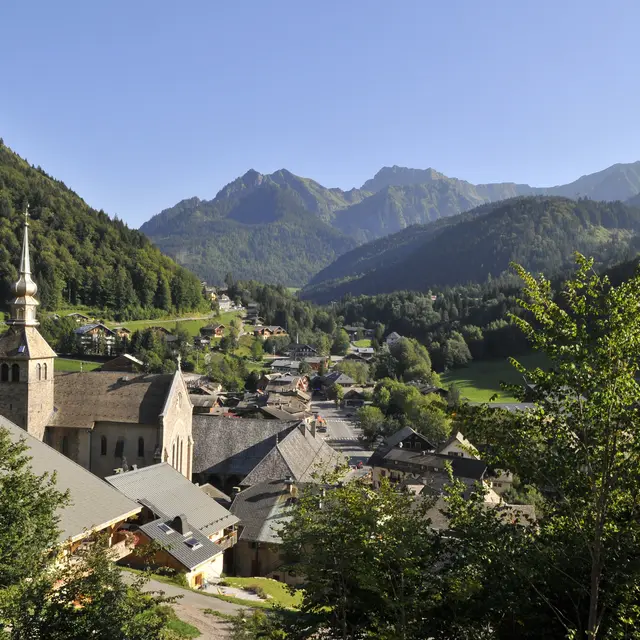 Village et abbaye d'Abondance