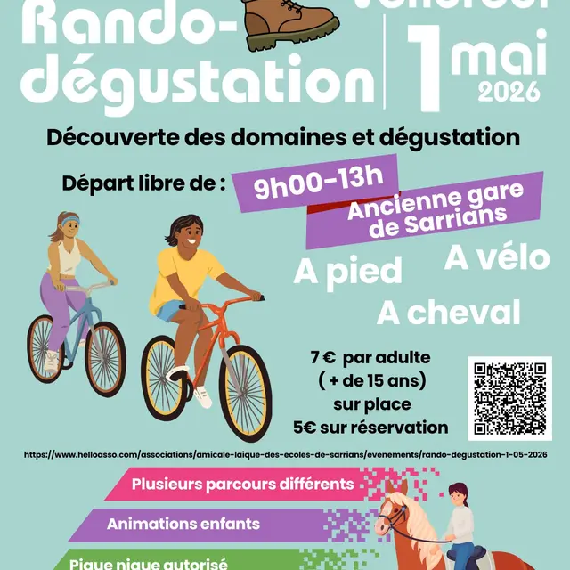 Rando dégustation - 2ème édition_Sarrians