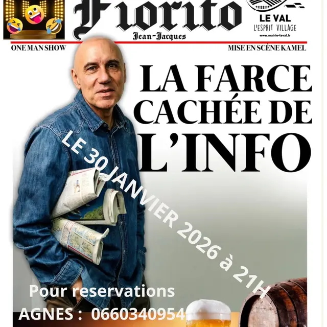 One man show : la farce cachée de l'info par J.J. Fiorito_Le Val