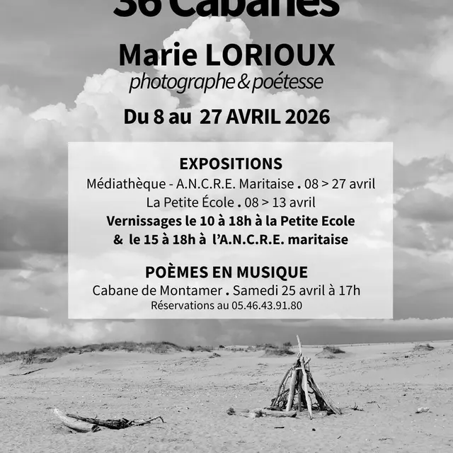 Exposition 36 Cabanes de Marie Lorioux_Sainte-Marie-de-Ré