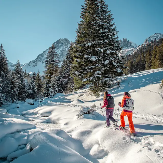 Week-end raquettes et yoga avec Amandine et Laetitia_Les Contamines-Montjoie