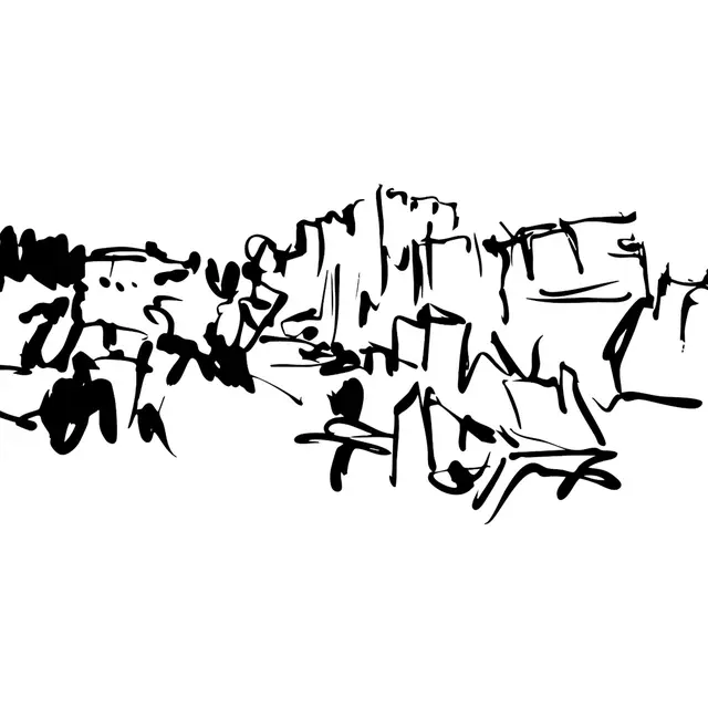 Exposition : : « Voyage graphique : Les Baux-de-Provence » Delphine Perrot_Les Baux-de-Provence