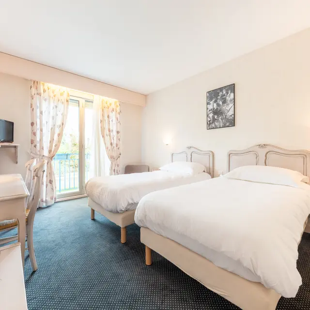 Chambre 2 lits