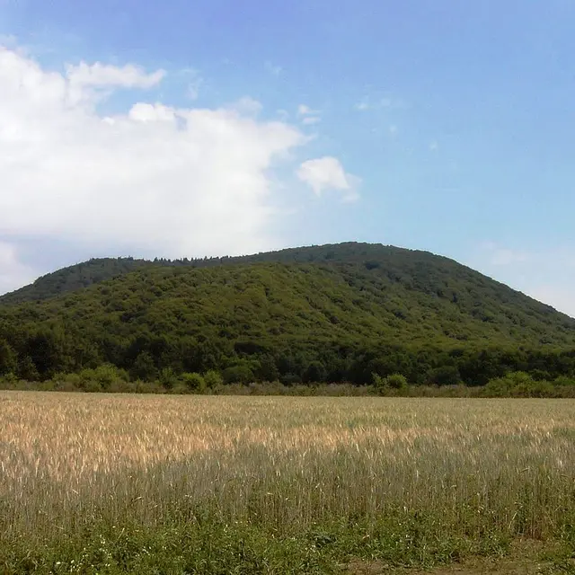 Le puy de Louchadière (vue sur le volcan)