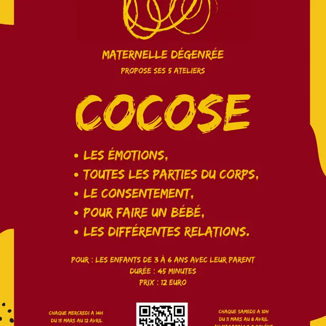 Ateliers Cocose pour les familles
