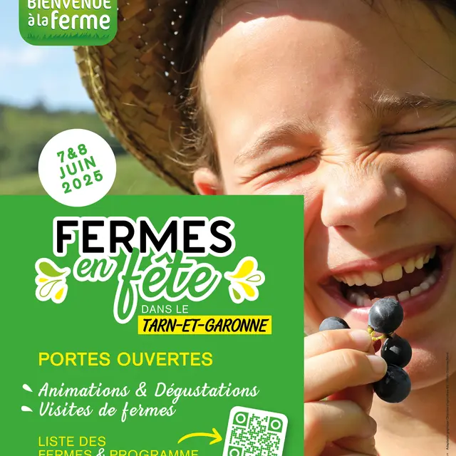 Fermes en fête affiche