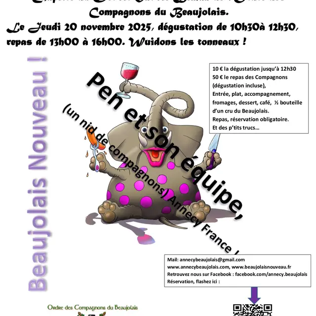 Dégustation du beaujolais nouveau_Annecy