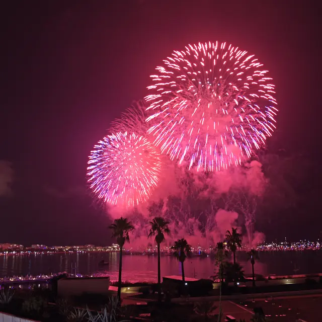 Feu d'artifice Cannes