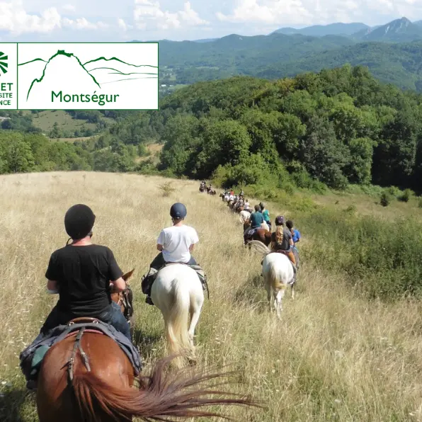 Excursion à cheval au coeur du monde rural_Péreille