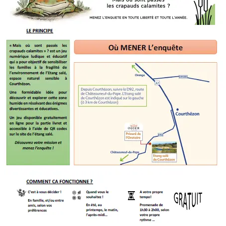 Etang salé de Courthézon - mission scientifique_Courthézon