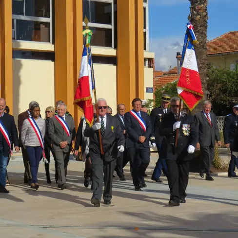 Cérémonie patriotique pour la Fête Nationale à La Londe les Maures