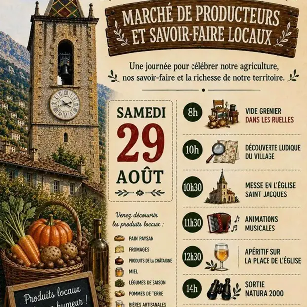 Marché de producteurs et savoir-faire locaux_Méailles