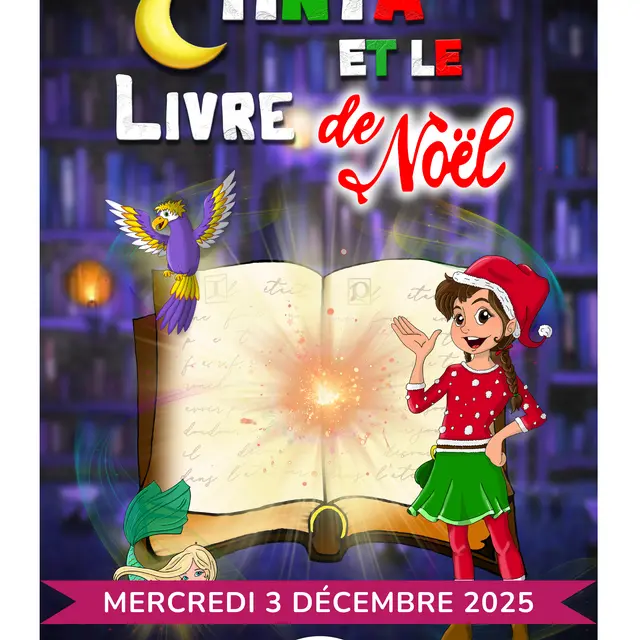 Tinta et le livre de Noël_Cap-d'Ail