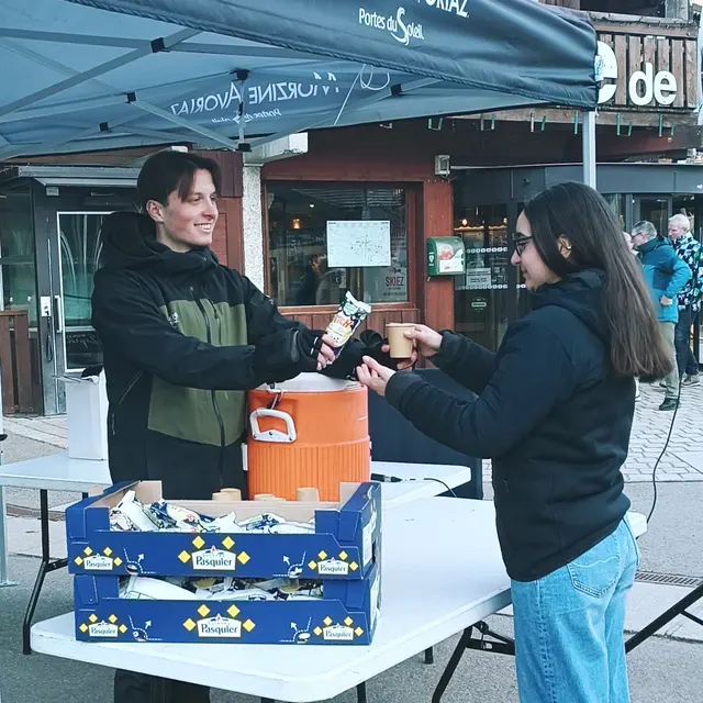 Goûter Pitch et chocolat chaud pour les enfant_Morzine