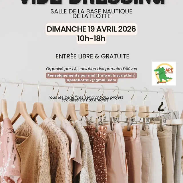 Vide dressing de l'APE_La Flotte